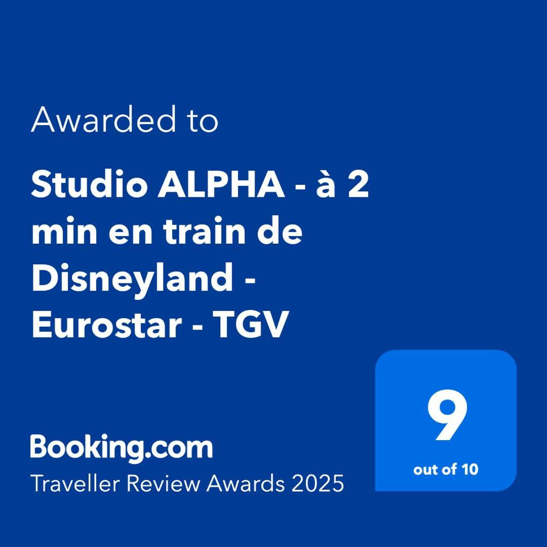 Studio Alpha - 2Min By Train To Disneyland Or 20Min Walk - 5Min Walk To "Val D'Europe" Station مونتِفرا المظهر الخارجي الصورة