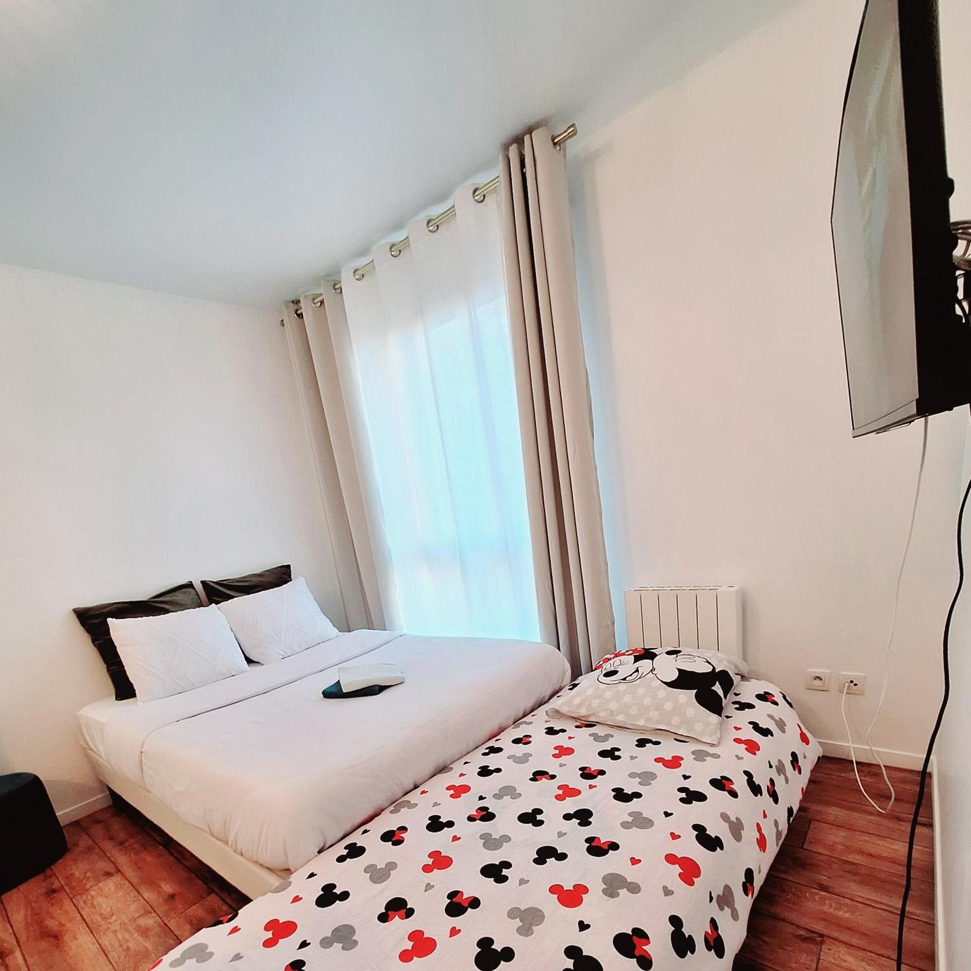 Studio Alpha - 2Min By Train To Disneyland Or 20Min Walk - 5Min Walk To "Val D'Europe" Station مونتِفرا المظهر الخارجي الصورة