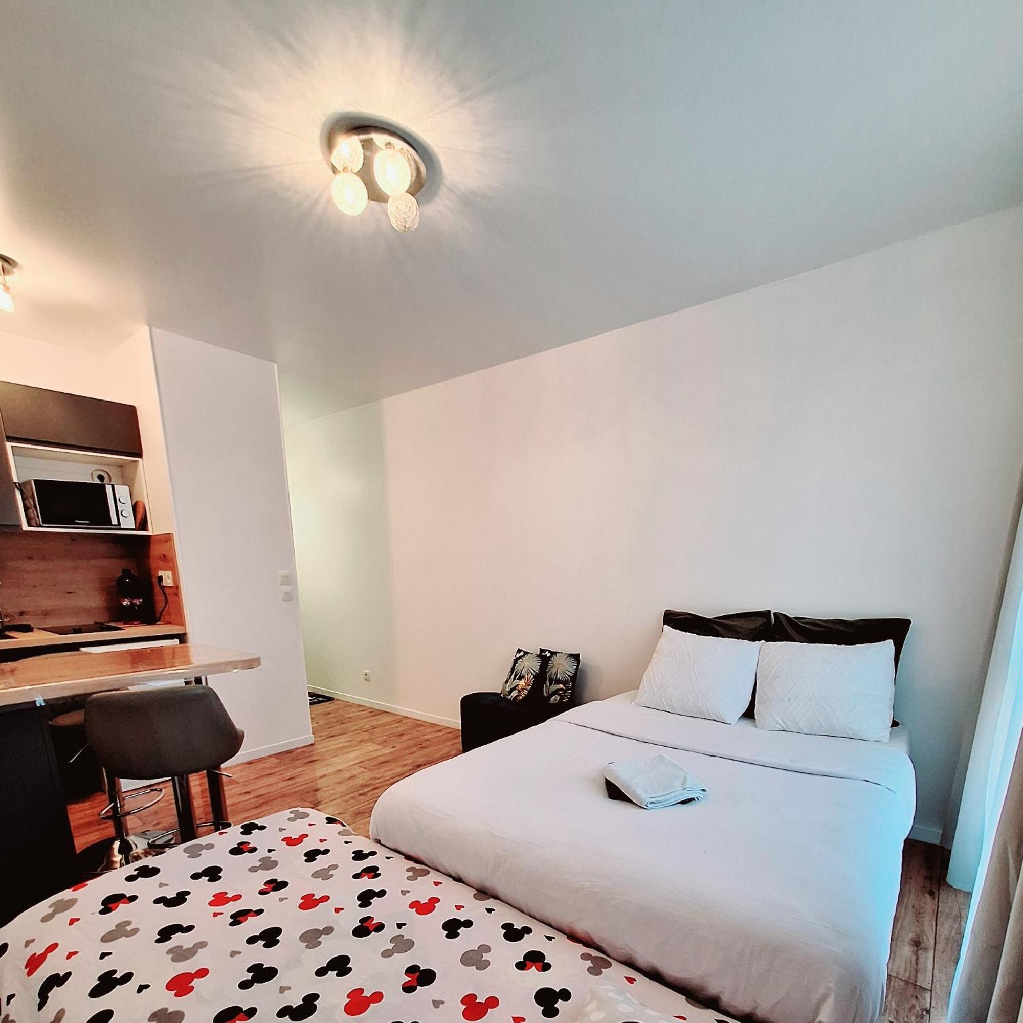 Studio Alpha - 2Min By Train To Disneyland Or 20Min Walk - 5Min Walk To "Val D'Europe" Station مونتِفرا المظهر الخارجي الصورة