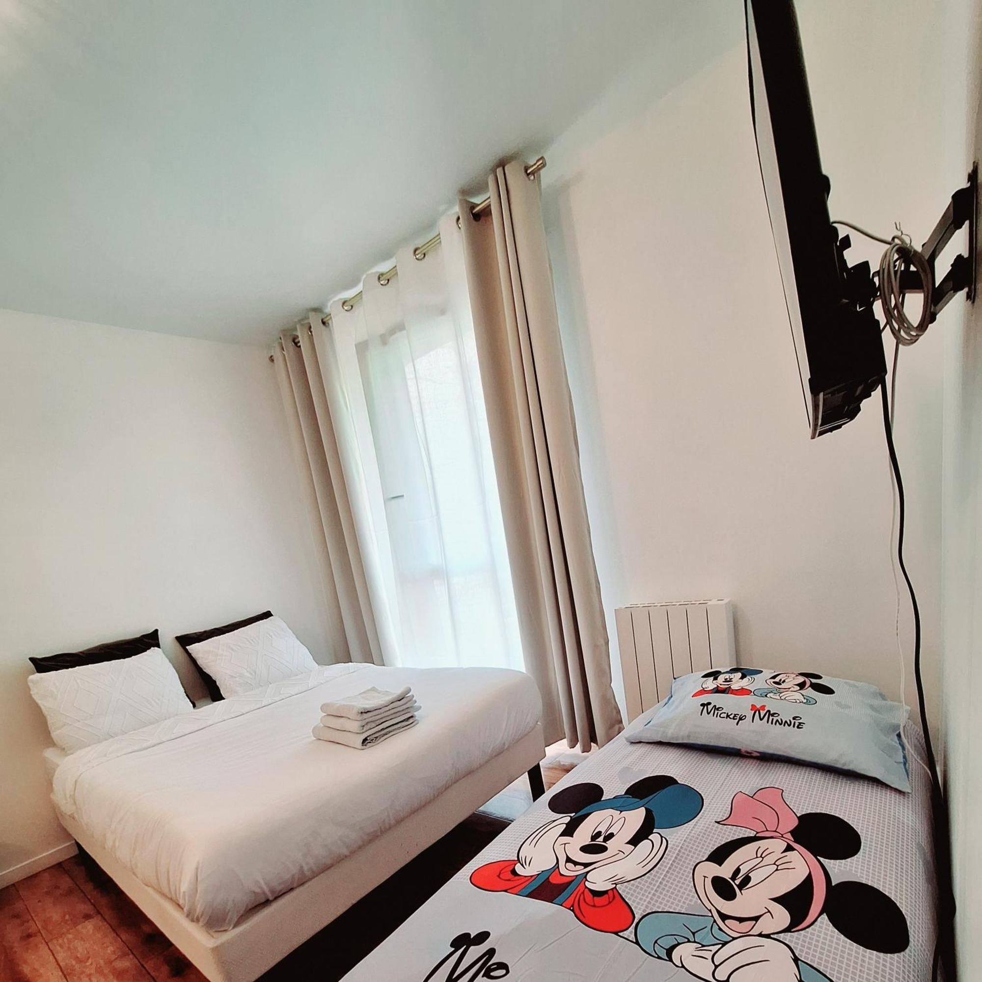 Studio Alpha - 2Min By Train To Disneyland Or 20Min Walk - 5Min Walk To "Val D'Europe" Station مونتِفرا المظهر الخارجي الصورة