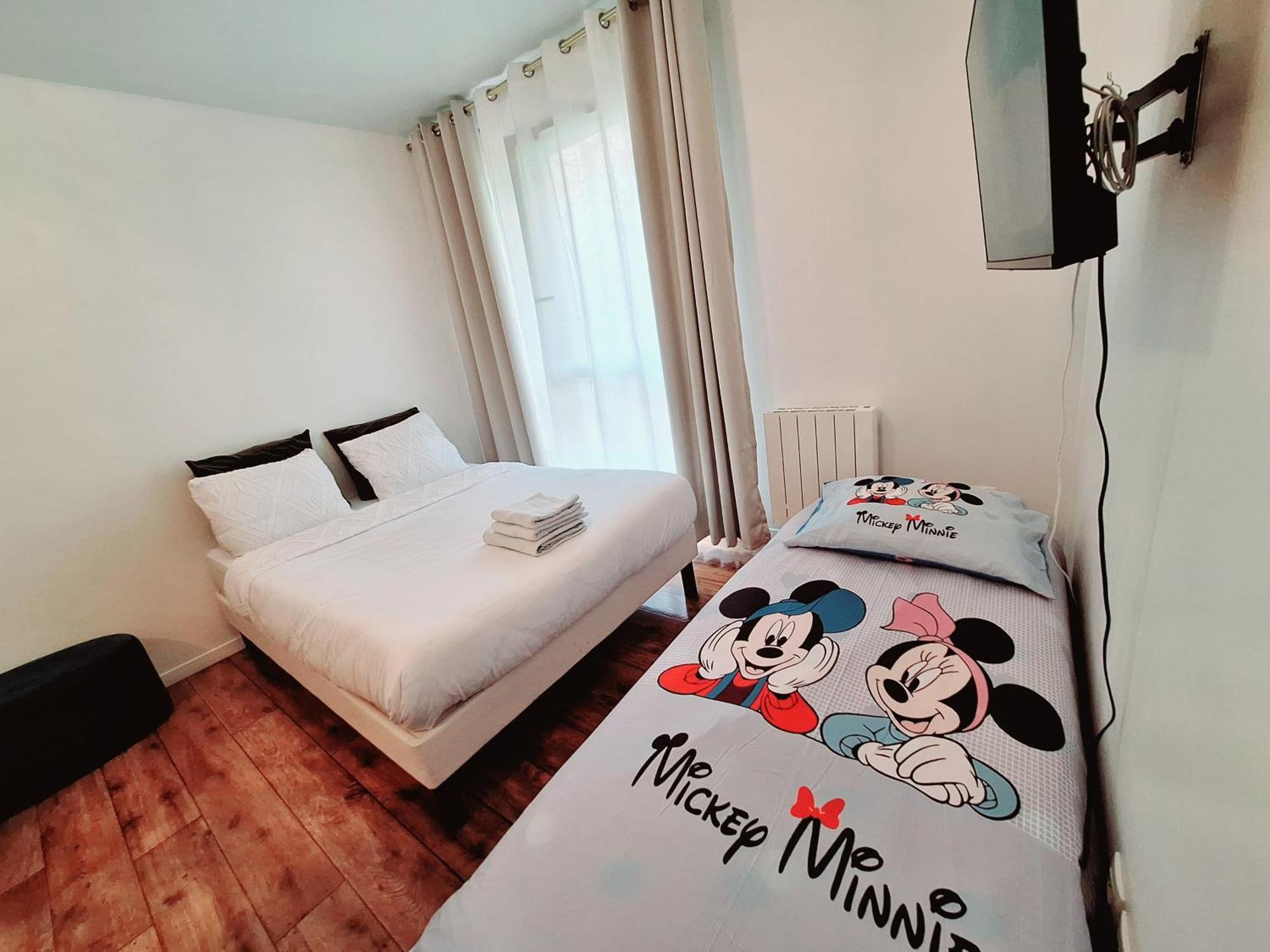 Studio Alpha - 2Min By Train To Disneyland Or 20Min Walk - 5Min Walk To "Val D'Europe" Station مونتِفرا المظهر الخارجي الصورة